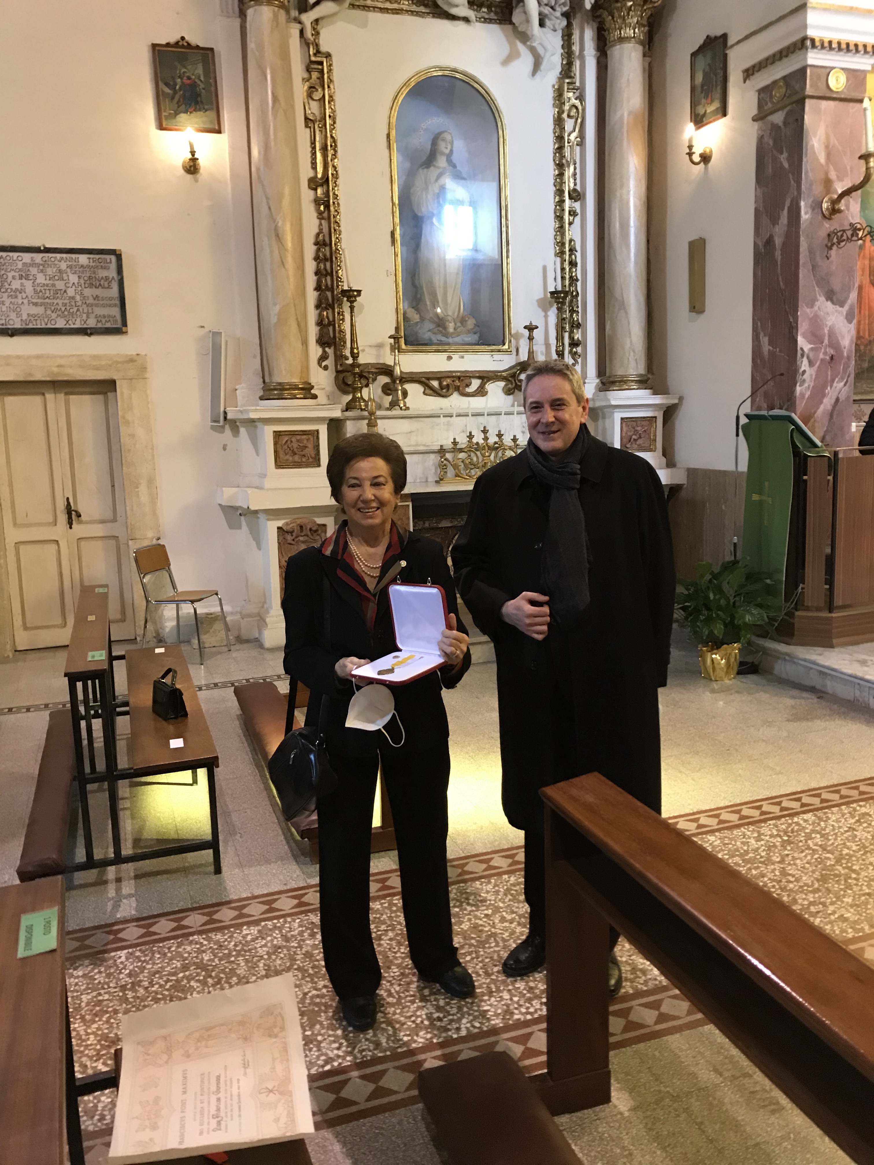 Mme. Federica Rossi - CROCE PRO ECCLESIA ET PONTIFICE